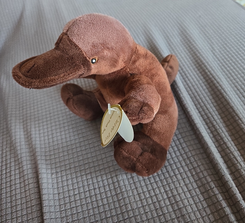 Brown Platypus Plush Toy